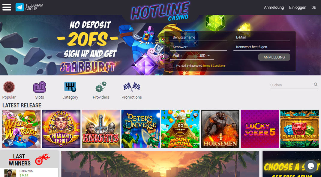Hotline Casino - Twoje ulubione miejsce na gry!